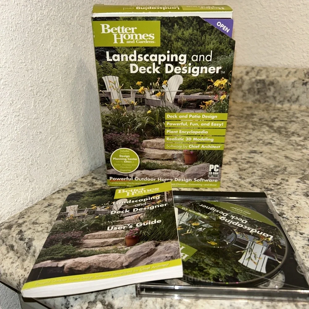 Better Homes And Gardens Landscaping‎ & Deck Designer Software For PC